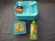 New Paw Patrol Lunch Bag Set Sandwich Container Bottle w/Snack Cnt Chase Marshal