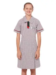 Red & Black Check Dress- Years 1-6