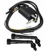 Ignition Coil with Spark Plug Boot Cap for Yamaha Road Star 1999-2003 2008-2014