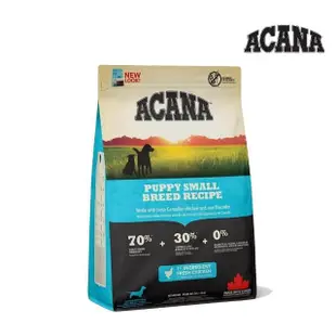 【ACANA】挑嘴幼犬無穀配方-放養雞肉+新鮮蔬果（優質成長）2kg(狗糧、狗飼料、犬糧)