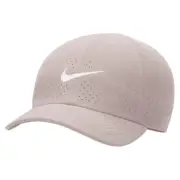 NEW NIKE DRI-FIT ADV CLUB TENNIS CAP HAT SZ L/XL PLATINUM/VIOLET/WHT FB5598 019