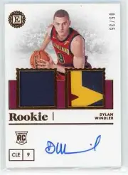 2020 Panini Encased DYLAN WINDER RPA #05/39 Cleveland Cavaliers
