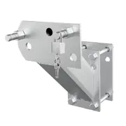 MOBI Spare Wheel Carrier Bracket Tyre Holder Trailer Caravan Boat Lock