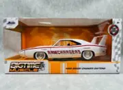Jada Bigtime Muscle 1969 Dodge Charger Daytona RAMCHARGERS 1:24