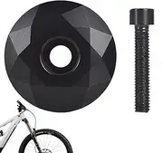 Bike Headset Top Caps | Aluminum Alloy Headset Top Cover | Lightweight Headset Top Caps for Bike Non-Slip Bowl Cover | Sturdy Cover