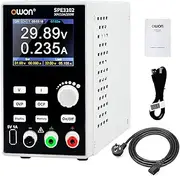 OWON SPE3102 Adjustable DC Power Supply (0-30 V 0-10 A) with Output Enable/Disable Button Mini Variable Switching Digital Bench Power Supply with USB Charging