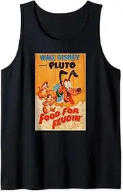 [Disney] Pluto Food for Feudin’ with Chip ‘n Dale Tank Top