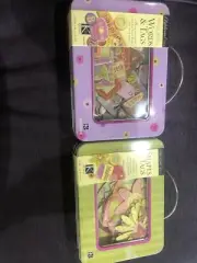 2 K & Company Scrapbook Brenda Walton Word Tag Chipboard Shapes Lunchbox Tin New