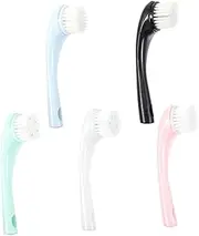 ARTSEWPLY Pc Set Soft Hair Facial Cleansing Brush Makeup Brush Cleaner Exfoliating Scrub Random