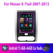 4+64 Wireless CarPlay Android Head Unit Car Radio For Nissan X-Trail 2007-2013