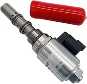 1744913 Excavator Solenoid Valve Compatible with Electric Parts Fuel Shut Off/Stop Solenoid Valve