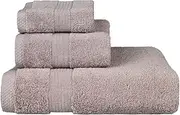 Ultra Soft Luxury Bath Towels Set of 3, 1 Oversized Bath Towel 1 Hand Towel 1 Washcloth, 100% Cotton Turkish Towels for Bathroom, Highly Absorbent,Quick Drying Larger Bath Towel Sheets - Coffee