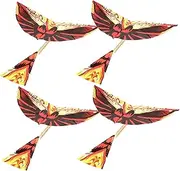 Hohopeti 4pcs DIY Rubber Band Airplane Toys for Boys and Girls Educational Aeroplane Models Safe Boys and Girls Toy Random Style