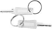 ANDRESLAD 2pcs Key for Luggage Locks: Metal Safety Key for Suitcases Compatible for Tsa002/ - Travel Accessory for Easy International Journeys