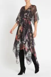 NWT RRP $590 Sass & Bide INTERSTELLA Silk Print Dress + Slip Size 38 Free Post