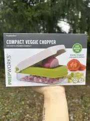 Progressive Prepworks Compact Onion/Veggie Chopper BPA Free Dishwasher Safe NEW