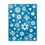 Sizzix Thinlits Die - Arctic by Tim Holtz 664967 Tim Holtz Snowflakes die Backgd