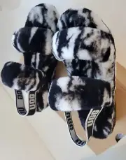 UGG Women's Oh Yeah Marble Slides Size 7
