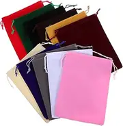 HEALEEP 11pcs Velvet Drawstring Bags for Jewelry and Candy Packaging Elegant Holiday Favor Pouch for Weddings Christmas and DIY Present Wrapping