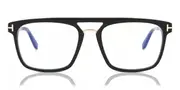 Tom Ford FT5942-B Blue-Light Block 001 Men's Glasses Black Size 54 - Private Health Rebate - Blue Light Block Available