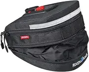 KLICKfix Bicycle Bag Micro 200 Expandable Black Saddle Bag 19 x 12 x 8 cm