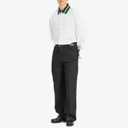 Jacquemus Jersey Collar and Cuff Shirt