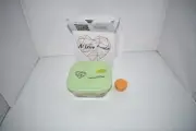 AI LOVE PEACE Microwave Safe Glass Lunch Container | 3.25 Cup Reusable Meal Prep