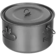 FOX OUTDOOR - Bushcraft Outdoor Hiking TITANIUM Extra Light Pot w/ Lid 250g 2L