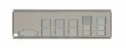 ORIGINAL Supermicro I/O SHIELD MCP-260-00083-0N