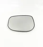 Driver Left Replacement Side Mirror for Honda Jazz 2008-2015,Heated with Back Plastic Plate Car Door Wing Mirror Glass