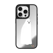 iPhone 16 Pro Mirror Case MagSafe Compatible Ghost Snow Globe