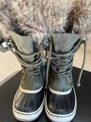 Sorel Joan of Arctic Nori Women's Waterproof Snow Boots size 5
