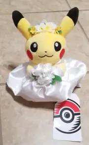 Pokemon Center Wedding Pikachu 9 Inch Plush
