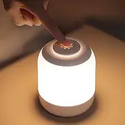 Shenzhi Tech Smart Touch Light, Multi Functional Atmosphere LED Night Light, Adjustable Brightness USB Rechargeable Table Lamp for Bedroom Living Room, Room Decor, Party, Birthday Gift
