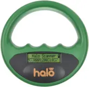 HALO Pet Microchip Reader Scanner Green