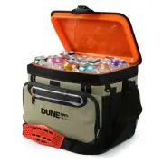 NEW Dune 4WD 30 Can Zipperless Soft Cooler Khaki By Anaconda