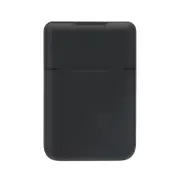 Case-Mate Magnetic Leather Flip Wallet Case - Black