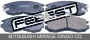 Pad Kit, Disc Brake, Front For Mitsubishi Mirage Dingo Cq (1998-2002)