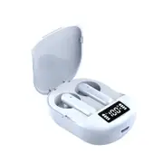 Touch Control 5.3 Wireless Bluetooth Earphones 3D Stereo Headphones Auriculares Running Sport Gaming Headset TWS Earbuds -White