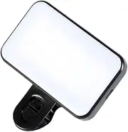Wezalget Rechargeable Selfie Light | Portable Fill Light,Led Camera Lights High Clip Fill Video Light with Adjustable Light Mode for Video