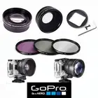 GOPRO HERO 10 GOPRO 11 FISHEYE LENS+MACRO LENS +TELEPHOTO ZOOM LENS + FILTER KIT
