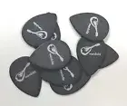 Pickboy Mandolin Picks 10 Pack Celluloid Black .50mm
