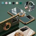 Magnetic Ring Holder Shockproof Case For Samsung S24 S23 S22 S21 S20 FE 5G Note