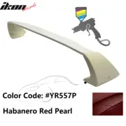 Fits 12-14 Honda Civic Sedan Mugen Trunk Spoiler ABS #YR557P Habanero Red Pearl (for: Honda Civic)