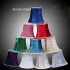 Simple Fabric Lampshade Handmade Lamp Shell E14 E27 Pointed Bulbs