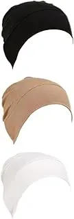 [Generic] Head Wrap High Elasticity Base hat for Women, Thickened Elastic Head Cover for Headband and Sun Protection
