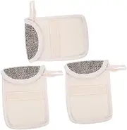 Baluue 5sets Soap Foaming Pouches Soap Mesh Holders Exfoliating Bathing Supplies Wall Hanging 3pcs*5