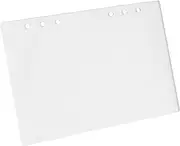Homoyoyo Minimalist Frosted Acrylic Binder Cover Detachable Planner Journal Cover for School and Home Versatile Refillable Loose Leaf Stylish Accessory for Stationery Collection