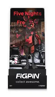 FiGPiN Foxy (GITD) #1618 Five Nights at Freddy's Plastic Empire Exclusive LE 500