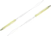 LeeQinersw 2Pcs Bobbin Threader for Fly Tying Professional Creative Fly Tying Equipment